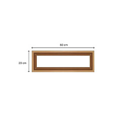 Encadrement Mouluré - NORDLINGER PRO - 20 x 60 cm - 42 x 14 mm - FSC 100%