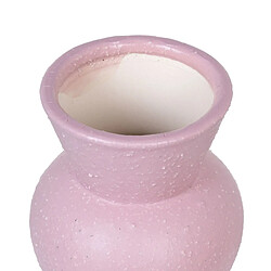 Avis BigBuy Home Vase Rose Céramique 11 x 11 x 17 cm