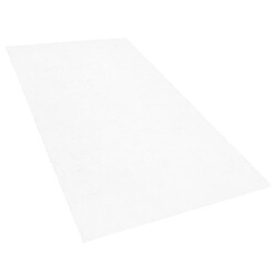 Beliani Tapis blanc 80 x 150 cm DEMRE