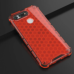 Avis Wewoo Coque Souple PC + TPU en nid d'abeille antichoc pour Huawei Honor V20 rouge