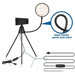 Yonis Ring Light LED Selfie Trépied Smartphone