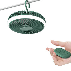 Mini Ventilateur Télécommandé à 3 Vitesses Ventilateur Électrique Silencieux Portable Ventilateur Suspendu Pour Tente de Camping Chargement USB