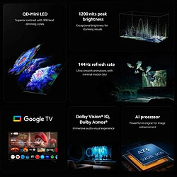 Acheter TV intelligente Xiaomi 4K Ultra HD 75"