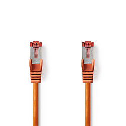 Nedis Câble Réseau Cat 6 S/FTP RJ45 Mâle - RJ45 Mâle 2,0 m Orange