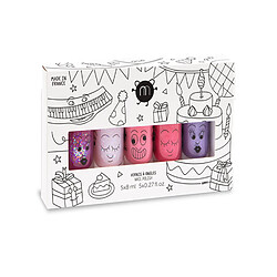 Nailmatic Coffret 5 vernis à ongles - Party