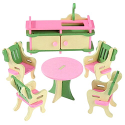 Wewoo Simulation Miniature Meubles en Bois Enfants Jouets Maison de Poupée 544