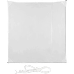 Helloshop26 Voile d’ombrage carré 2 x 2m blanc 13_0002943