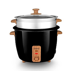 Cuiseur à Riz 1.8l Panier Vapeur – Japan X Wood Black Kitchencook