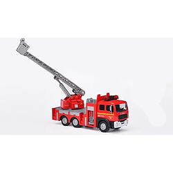 Universal Modèle de camion de pompiers en alliage 1: 36, camion à échelle, pétrolier à eau, jouet