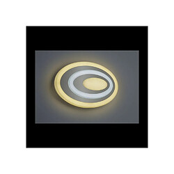 Boutica-Design Applique Subara Blanc 1x20W SMD LED