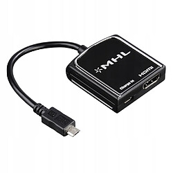 GUPBOO Adaptateur HAMA MHL HDMI Full HD Micro,JL1942