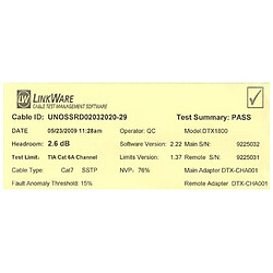 Câble patch Cat.6(A) S-STP/PIMF, InLine®, sans halogènes 500MHz, noir, 20m