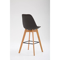 Acheter Non Tabouret de bar Metz tissu Natura