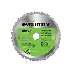 EVOLUTION Lame multi-matériaux 210mm LAMFURY3