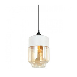 Luminaire Center Suspension moderne Molina Noir 1 ampoule en acier