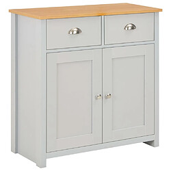 Maison Chic Commode Buffet - Meuble de rangement Gris 79x35x81 cm -GKD23091