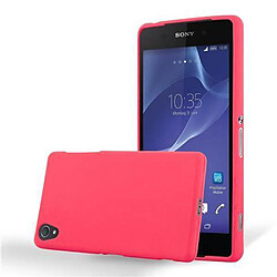 Cadorabo Coque Sony Xperia Z2 Etui en Rouge