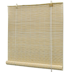 vidaXL Store à rouleau bambou naturel 120x220 cm 