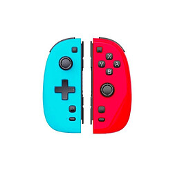 Under Control Manette Joy-con compatible Nintendo switch Manette sans fil Bluetooth Joy-Con Bleu et rouge Contrôleurs Gamepad (contrôleur non offi