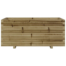 Acheter vidaXL Jardinière 110x60x49,5 cm bois de pin imprégné