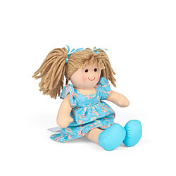 Bigjigs Toys Poupée douce Maisie, 28cm de haut