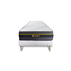 Sleepfit Ensemble sommier + matelas ACTIVE à mémoire de forme 90x200