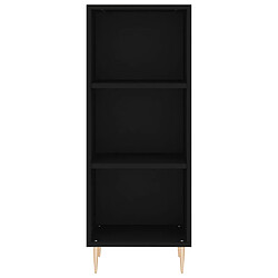 Acheter vidaXL Buffet haut Noir 34,5x32,5x180 cm Bois d'ingénierie