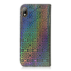 Avis Wewoo Housse Coque Pour Huawei Y5 2019 / Honor 8S Couleur unie Boucle magnétique colorée à rabat horizontal en cuir PU avec support et fentes cartes et portefeuille et lanière argent