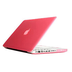 Wewoo Housse Étui rose pour Macbook Pro 15,4 pouces A1286 de protection dur givré