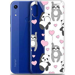 Caseink Coque arrière Huawei Honor 8A (6.1 ) Gel HD [ Nouvelle Collection - Souple - Antichoc - Imprimé en France] Panda'mour