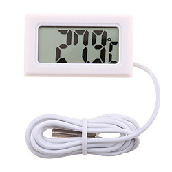 LCD Numérique électronique Aquarium Aquarium Réservoir D'eau Thermomètre Hydrothermographe Blanc