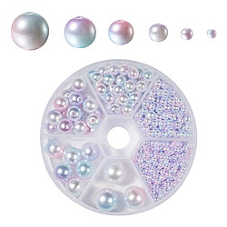 564PCS 3/4/6/8/10 / 12mm Faux ABS Perles De Nacre Pour La Fabrication De Bijoux A