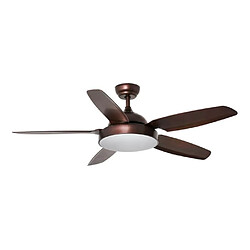 faro Ventilateur Leyte 138cm Marron pas cher