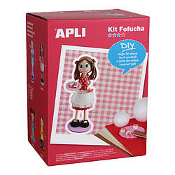 Kit mousse thermoformable Poupée Fofuchas Patissière - Apli Agipa