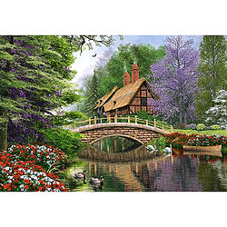 Castorland Puzzle 1000 pièces : Le cottage de la rivière