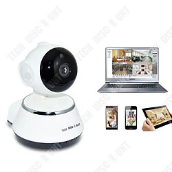 Tech Discount TD® Caméra de surveillance ip sans fil wifi espion extérieur intérieur sécurité visibilité nocturne détection de mouvement surveilla