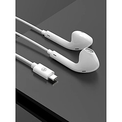 Avis Série d'écouteurs intra-auriculaires Tellur Basic Urbs, Type-C, blanc