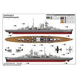 Acheter Trumpeter Maquette Bateau German Heavy Cruiser Blücher