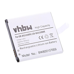 Batterie Li-Ion vhbw 2600mAh (3.8V) pour téléphone portable Smartphone Samsung Galaxy SM-G530H, SM-G530Y. Remplace: EB-BG530BBC, EB-BG530BBE