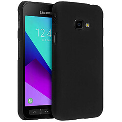 Avizar Coque Samsung Galaxy Xcover 4 / 4S Protection Rigide Effet Mate Fin Léger Noir