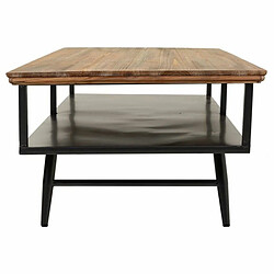 Acheter Table Basse Alexandra House Living Marron Gris Métal Bois de manguier 65 x 44 x 125 cm