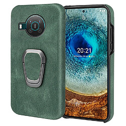 Coque en TPU + PU avec béquille, vert pour votre Nokia X10/X20