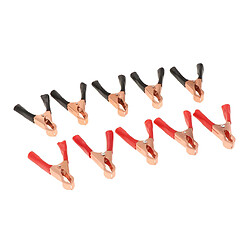 Acheter Lot de 10pcs Pinces Crocodiles 80mm 50A