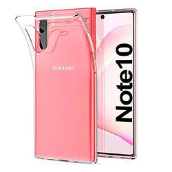 Coque transparente en gel de silicone pour Samsung Galaxy Note 10