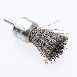 Acheter Forme de stylo en acier inoxydable Brosse à sertir à sertir tige de 6mm, 6 x 25mm 0,3