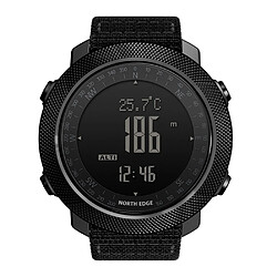 Universal Montre numérique Temps Sport de plein air Armée Multifonction Smartwatch Boussole Marque imperméable Shopping | Smartwatch (Noir)