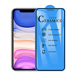 Wewoo Film de verre trempé de céramique à couverture complète25 PCS 2.5Dpour iPhone 11 / XR