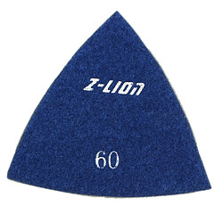 plaquettes de polissage diamant triangulaires pour granit marbre béton 93mm 60 #