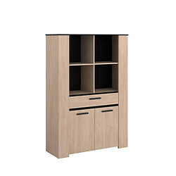 Avis But Buffet haut 4 niches 2 portes H.159,7 cm HELMA imitation chêne