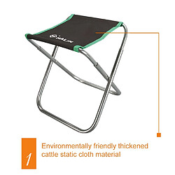 Chaise pliante portable Camping en plein air pêche pique-nique plage barbecue tabourets Mini siège - vert pas cher